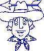[Guy with an Arrow Through His Hat]